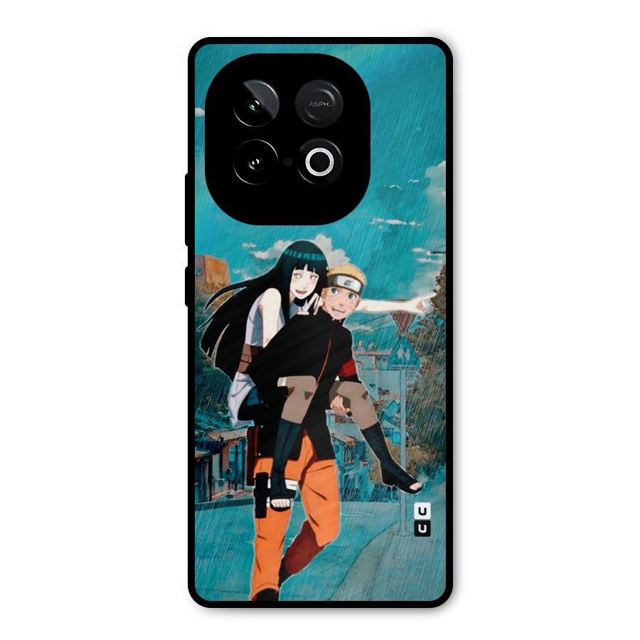 Hinata Hop Rain Metal Back Case for iQOO Neo 10