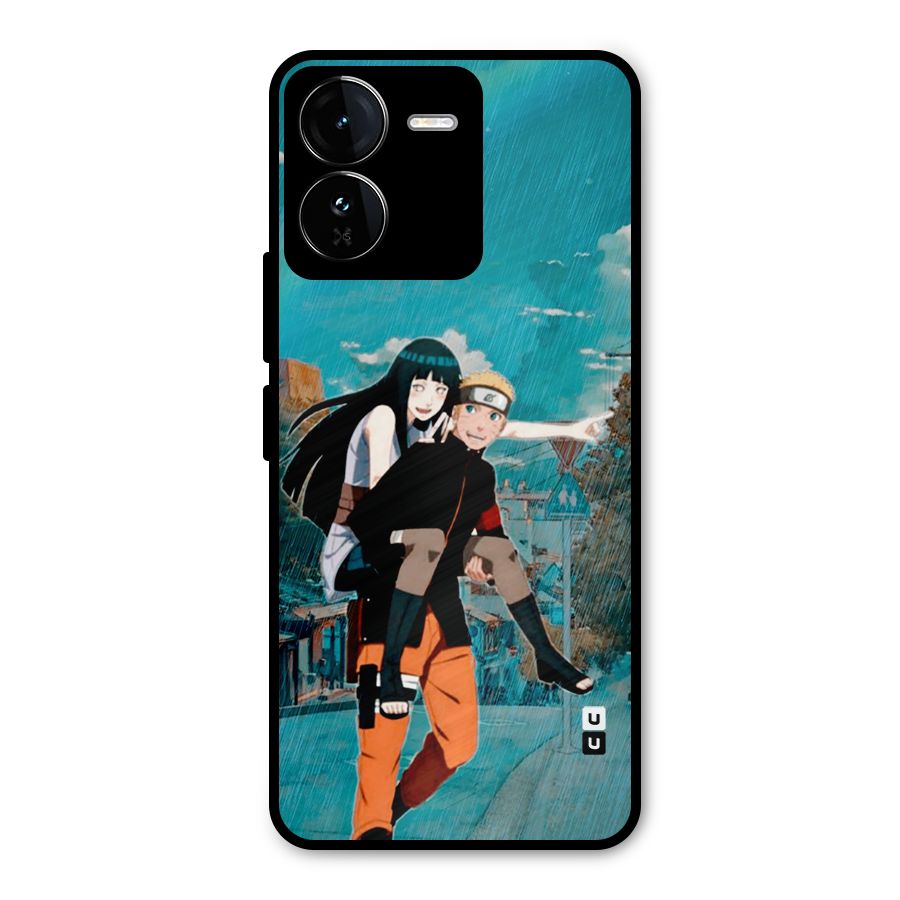 Hinata Hop Rain Metal Back Case for iQOO Z9