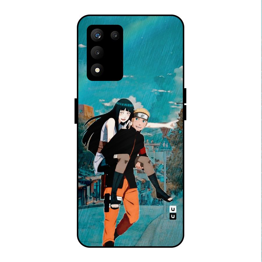 Hinata Hop Rain Metal Back Case for realme 9 5G SE