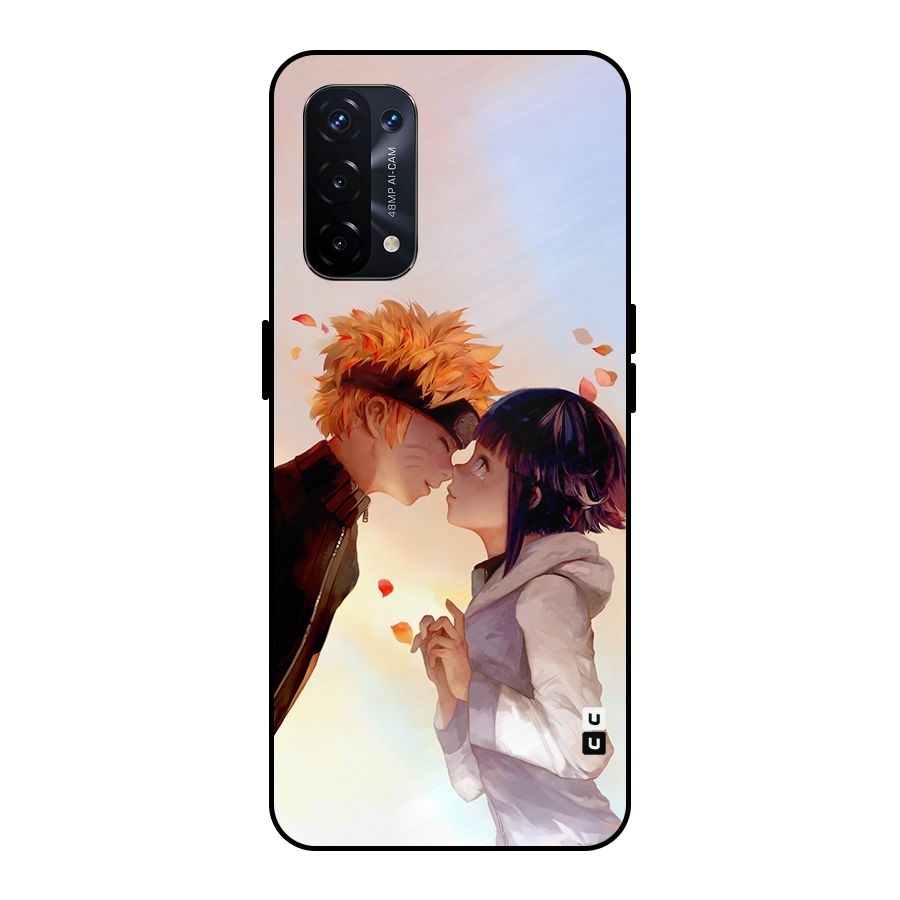 Hinata Kunik Metal Back Case for Oppo A74 5G