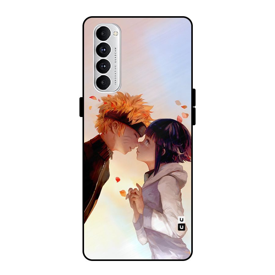 Hinata Kunik Metal Back Case for Oppo Reno4 Pro