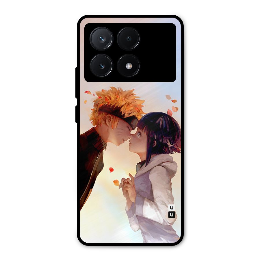 Hinata Kunik Metal Back Case for Poco X6 Pro