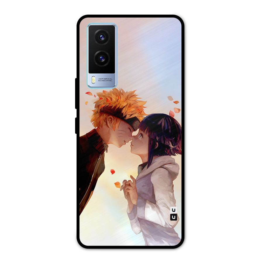 Hinata Kunik Metal Back Case for Vivo V21e 5G