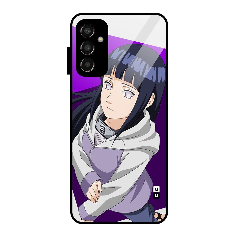 Hinata Looksup Glass Back Case for Galaxy F13