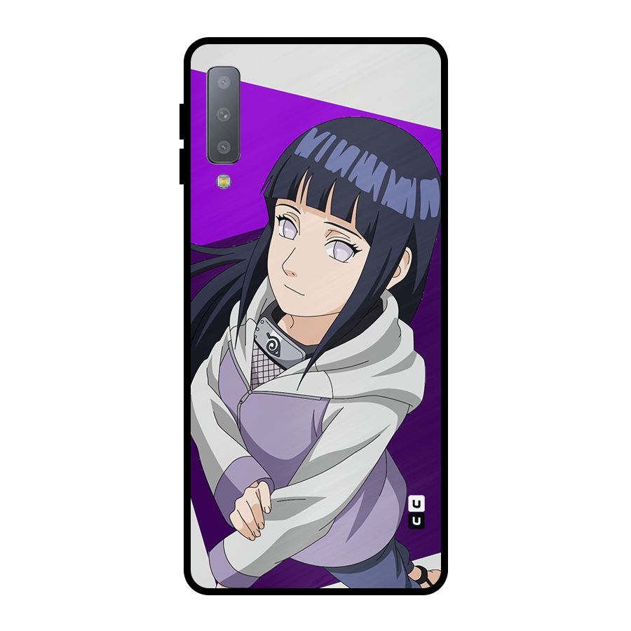 Hinata Looksup Metal Back Case for Galaxy A7 (2018)