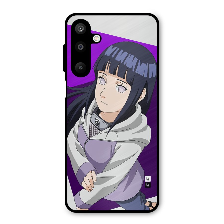 Hinata Looksup Metal Back Case for Galaxy M16