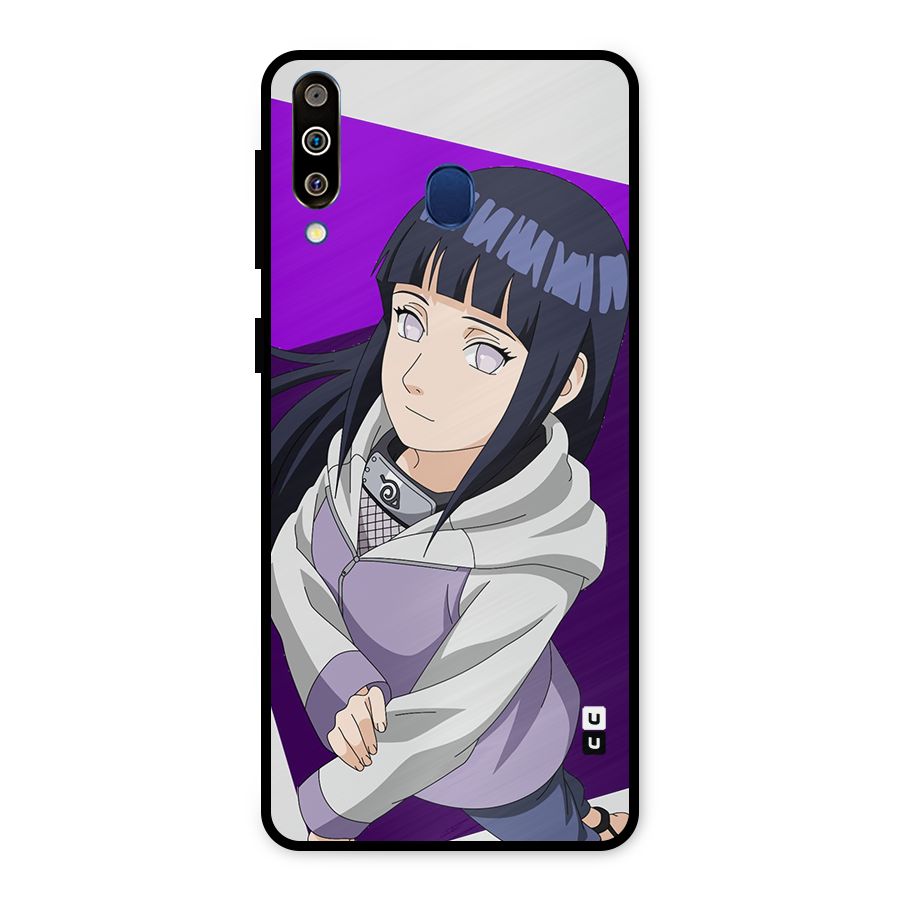 Hinata Looksup Metal Back Case for Galaxy M30