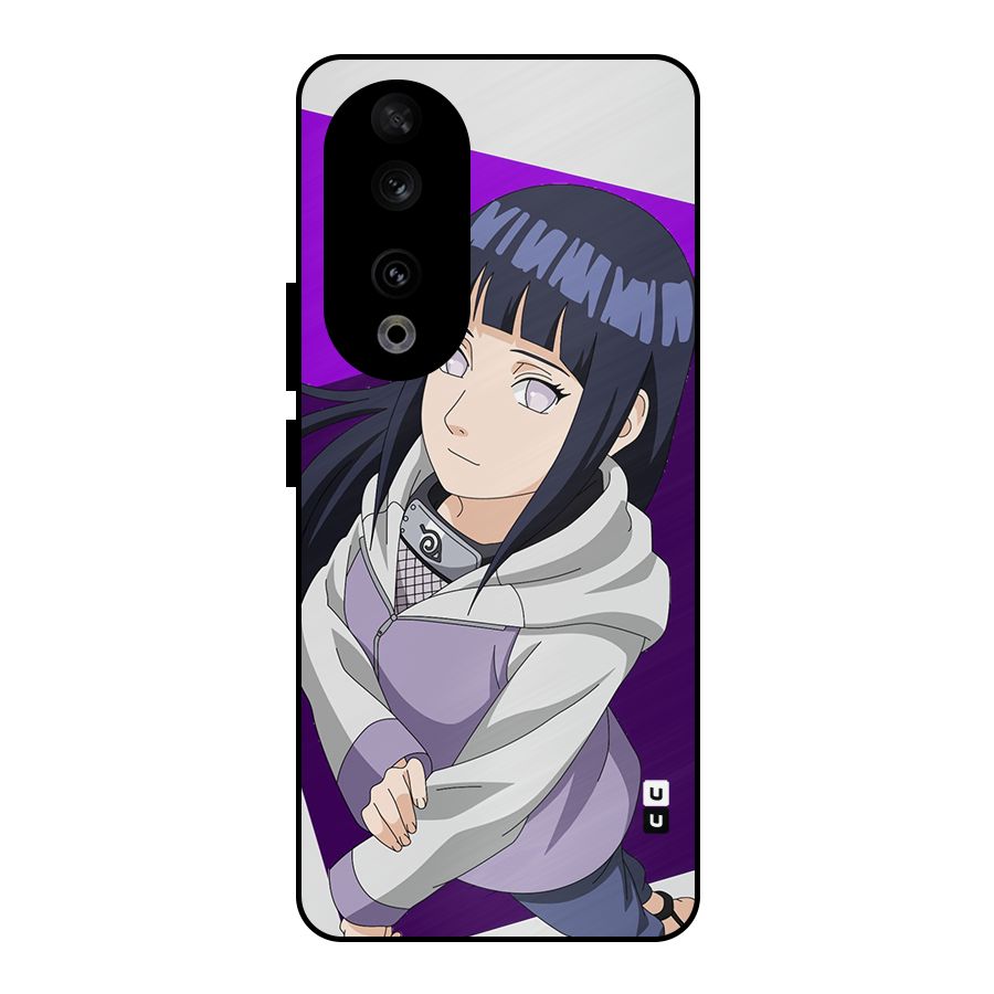 Hinata Looksup Metal Back Case for Honor 90