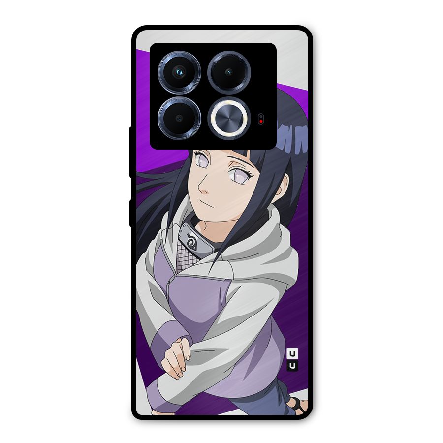 Hinata Looksup Metal Back Case for Infinix Note 40 5G
