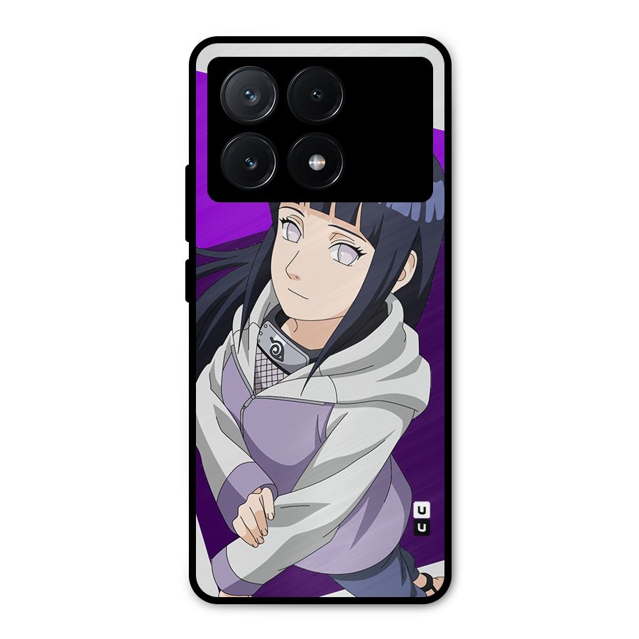 Hinata Looksup Metal Back Case for Poco X6 Pro