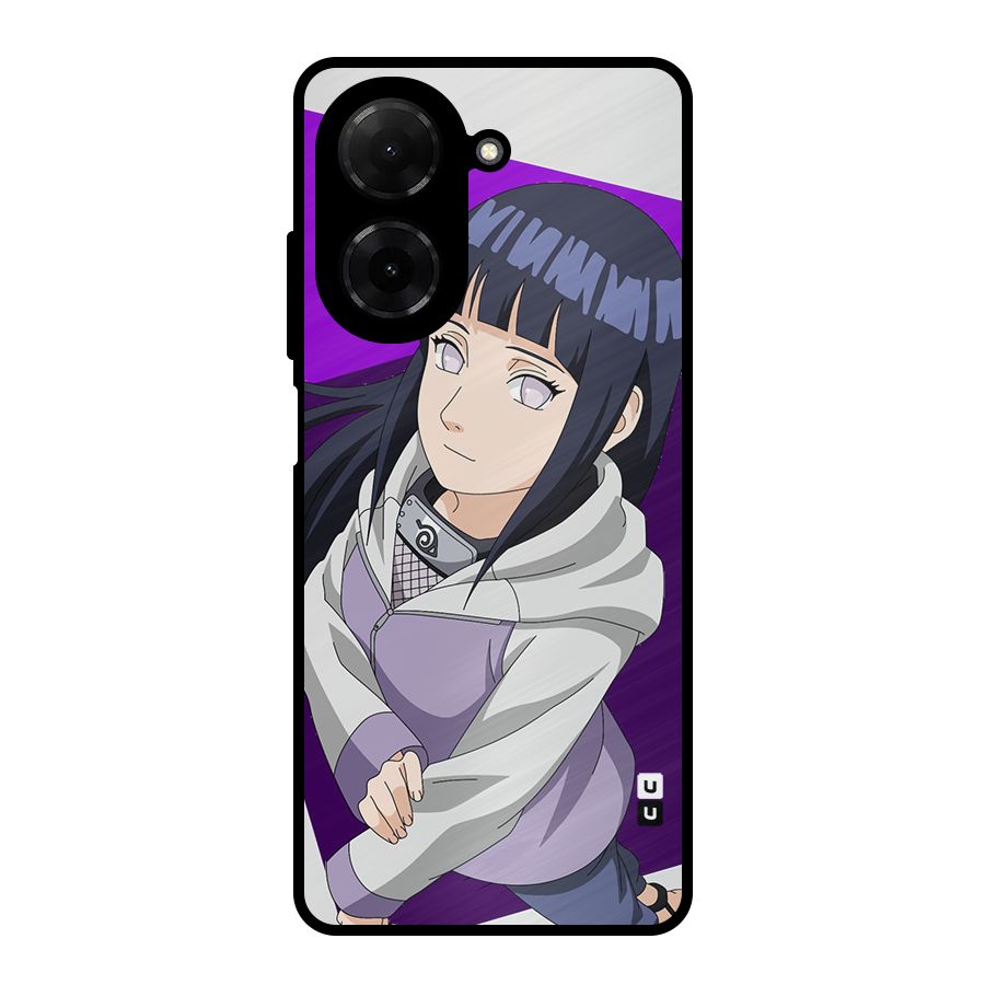 Hinata Looksup Metal Back Case for Redmi A5 4G