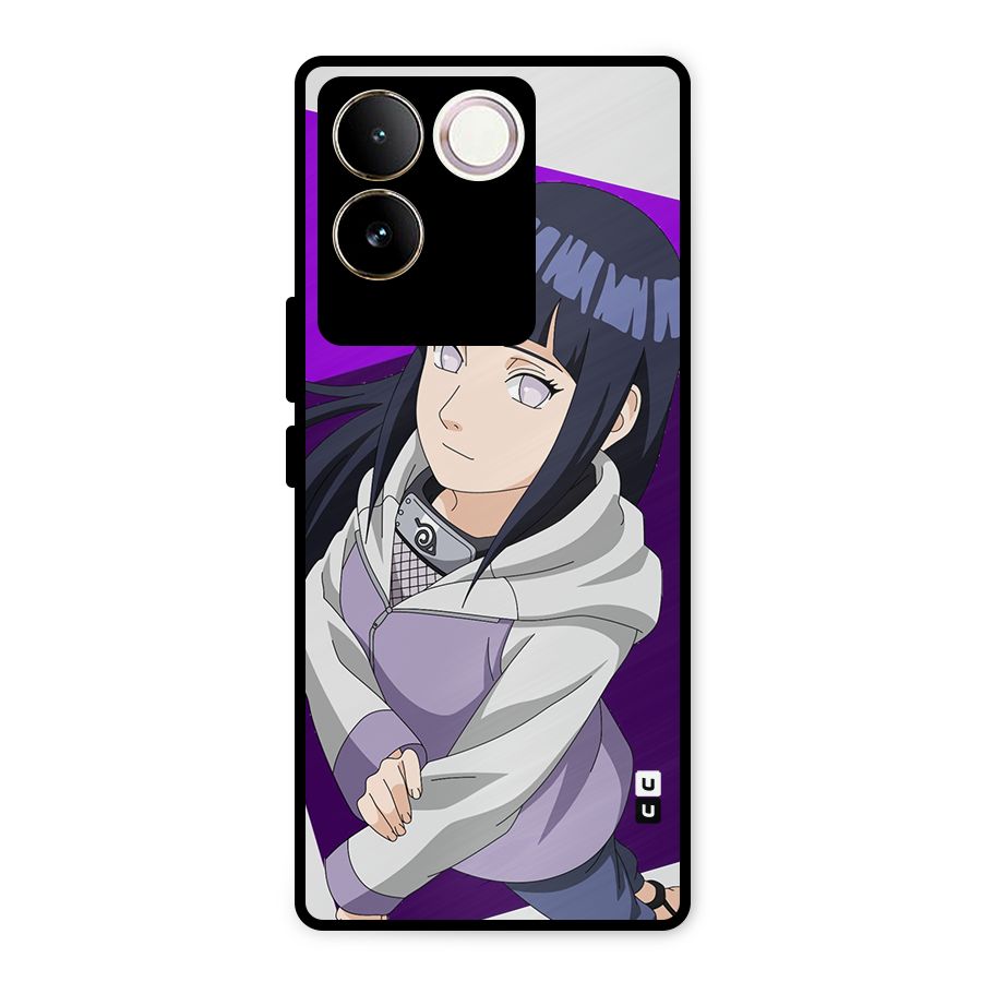 Hinata Looksup Metal Back Case for Vivo T2 Pro