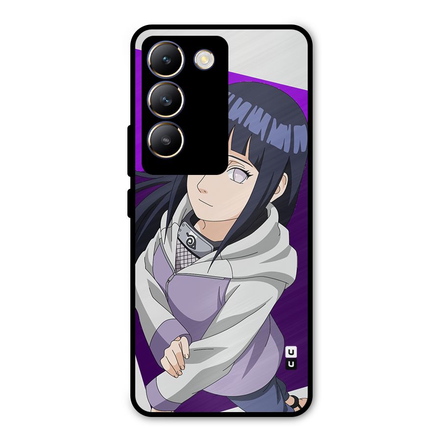Hinata Looksup Metal Back Case for Vivo T3 5G