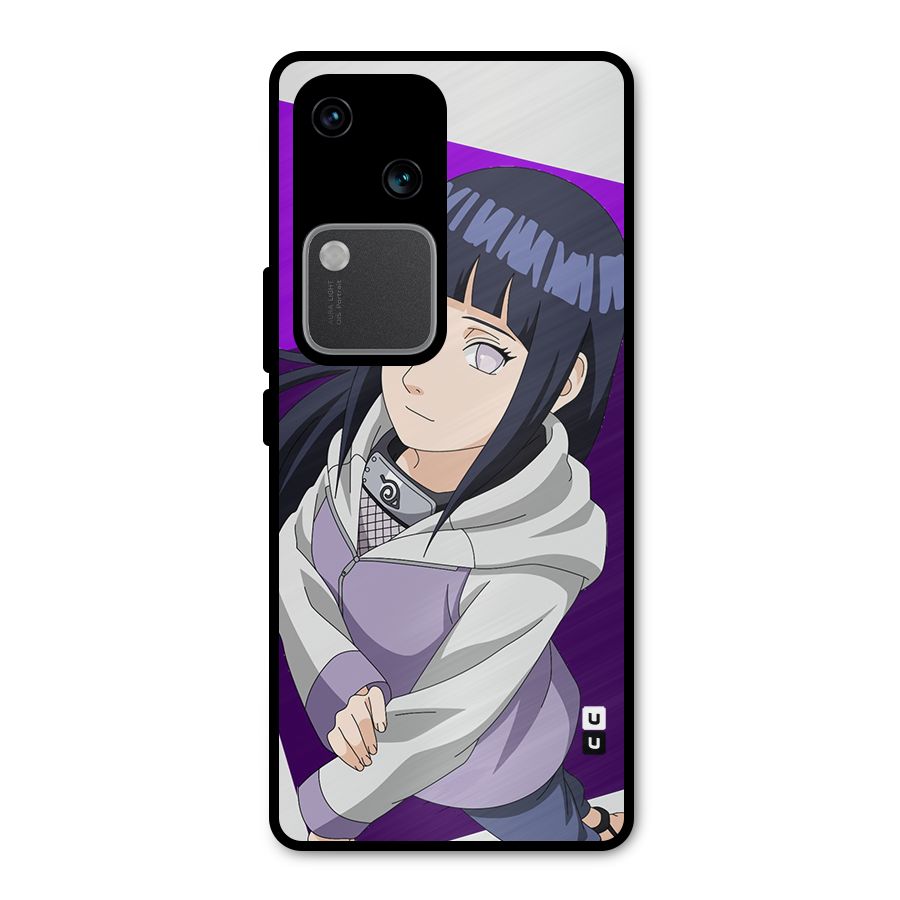 Hinata Looksup Metal Back Case for Vivo V30 Pro