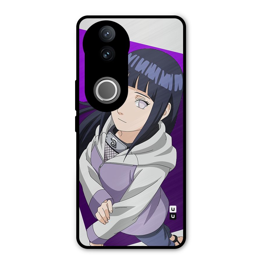Hinata Looksup Metal Back Case for Vivo V50
