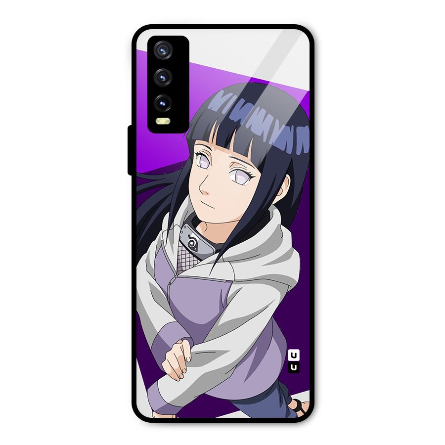 Hinata Looksup Metal Back Case for Vivo Y20i