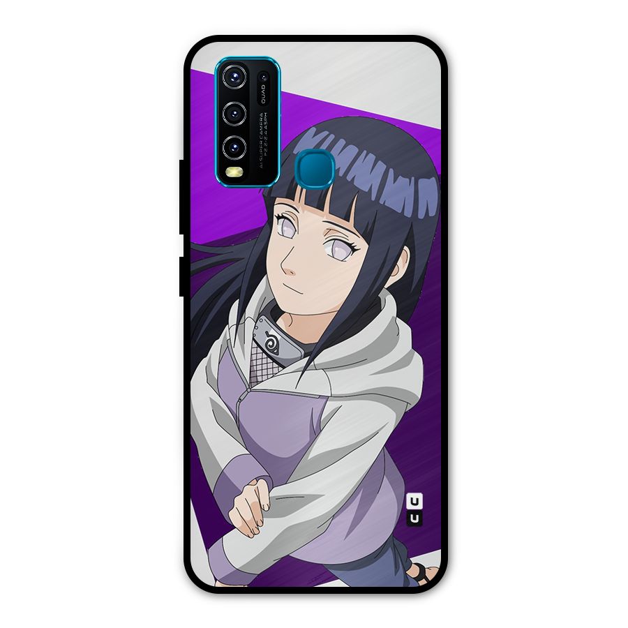Hinata Looksup Metal Back Case for Vivo Y30