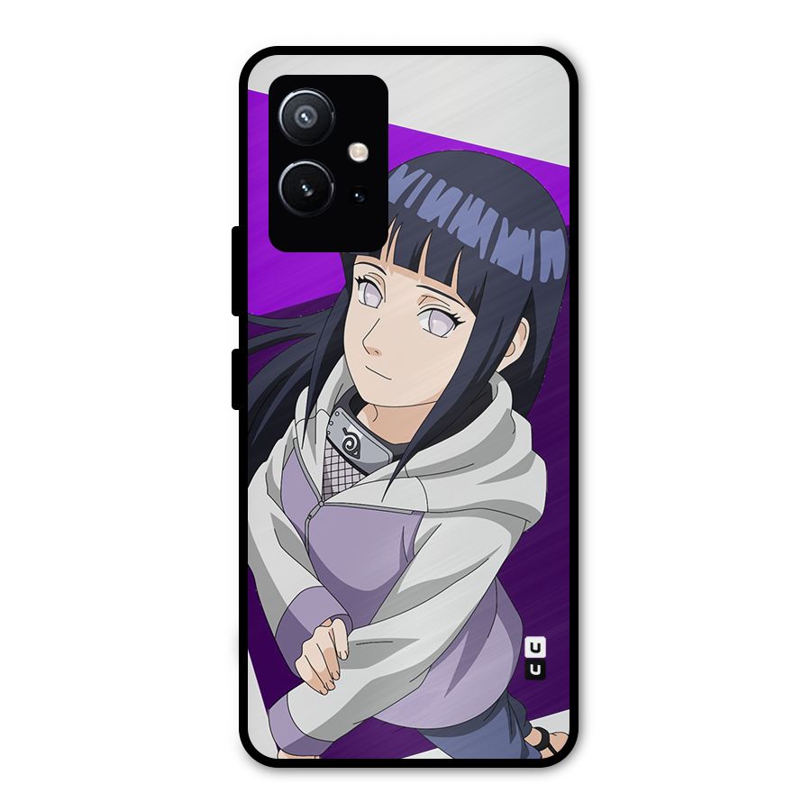 Hinata Looksup Metal Back Case for Vivo Y75 5G