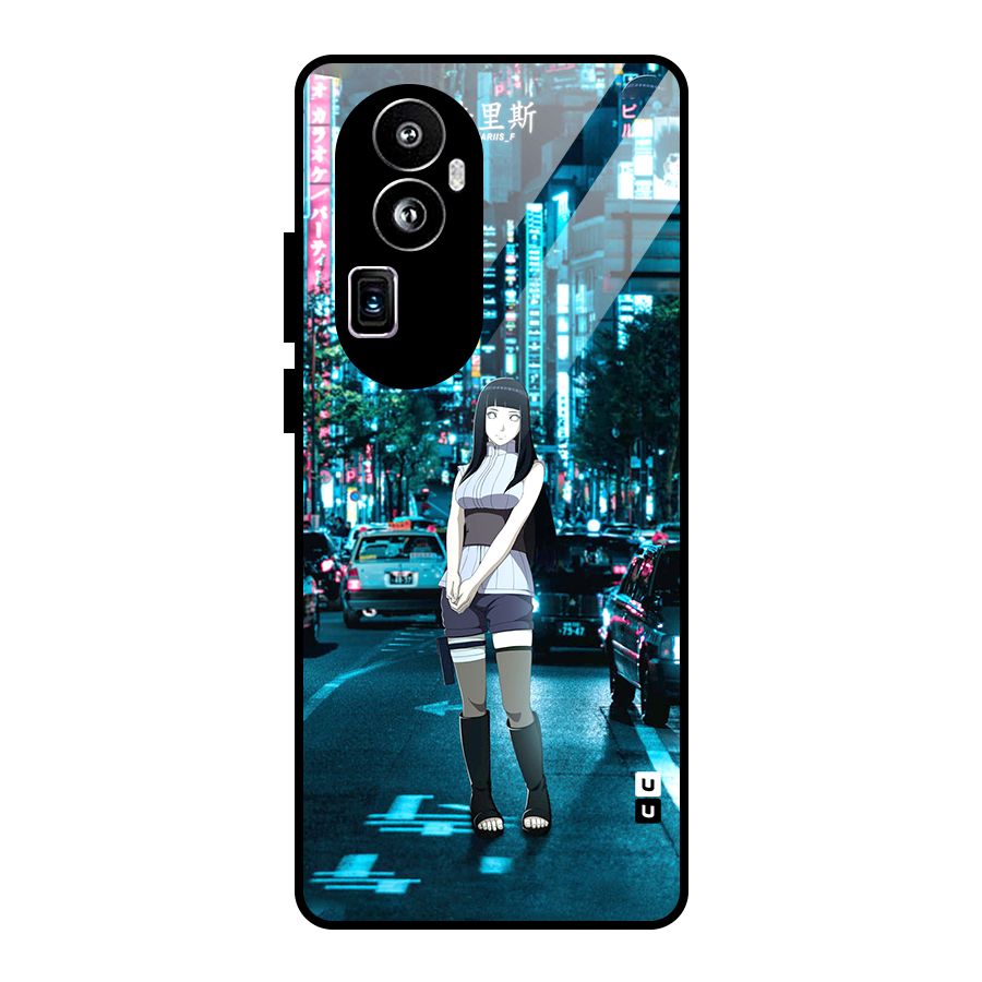 Hinata On Streets Glass Back Case for Oppo Reno10 Pro Plus