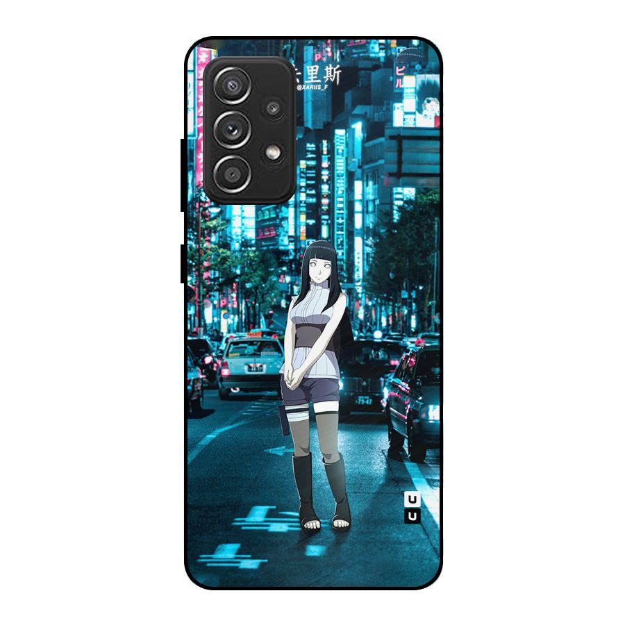 Hinata On Streets Metal Back Case for Galaxy A52