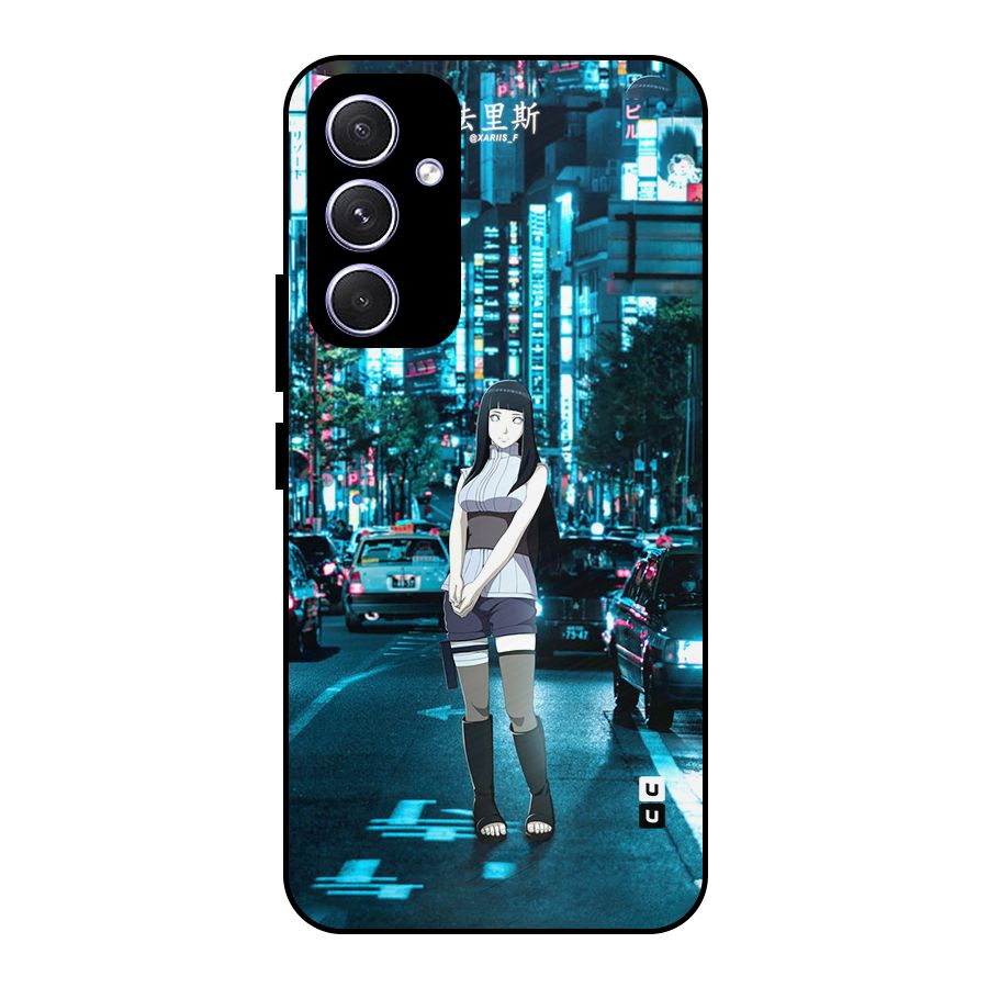 Hinata On Streets Metal Back Case for Galaxy A54