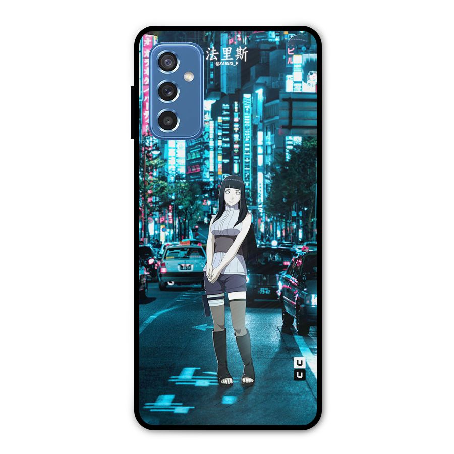 Hinata On Streets Metal Back Case for Galaxy M52 5G
