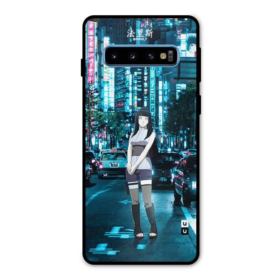 Hinata On Streets Metal Back Case for Galaxy S10