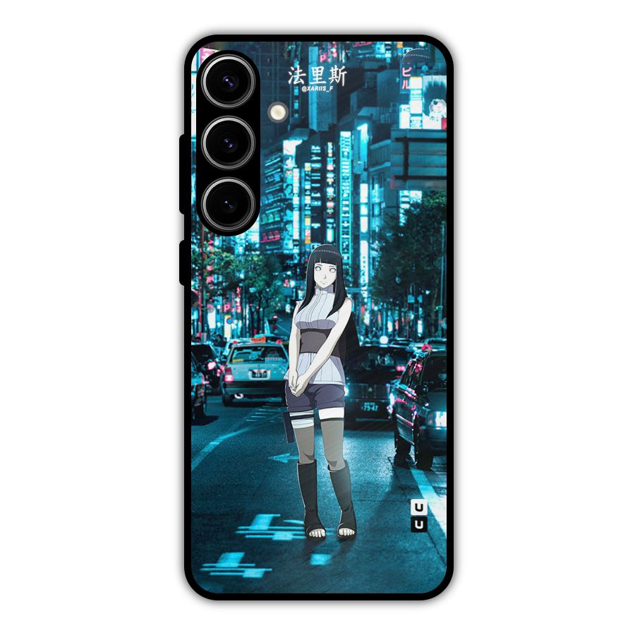 Hinata On Streets Metal Back Case for Galaxy S24 Plus