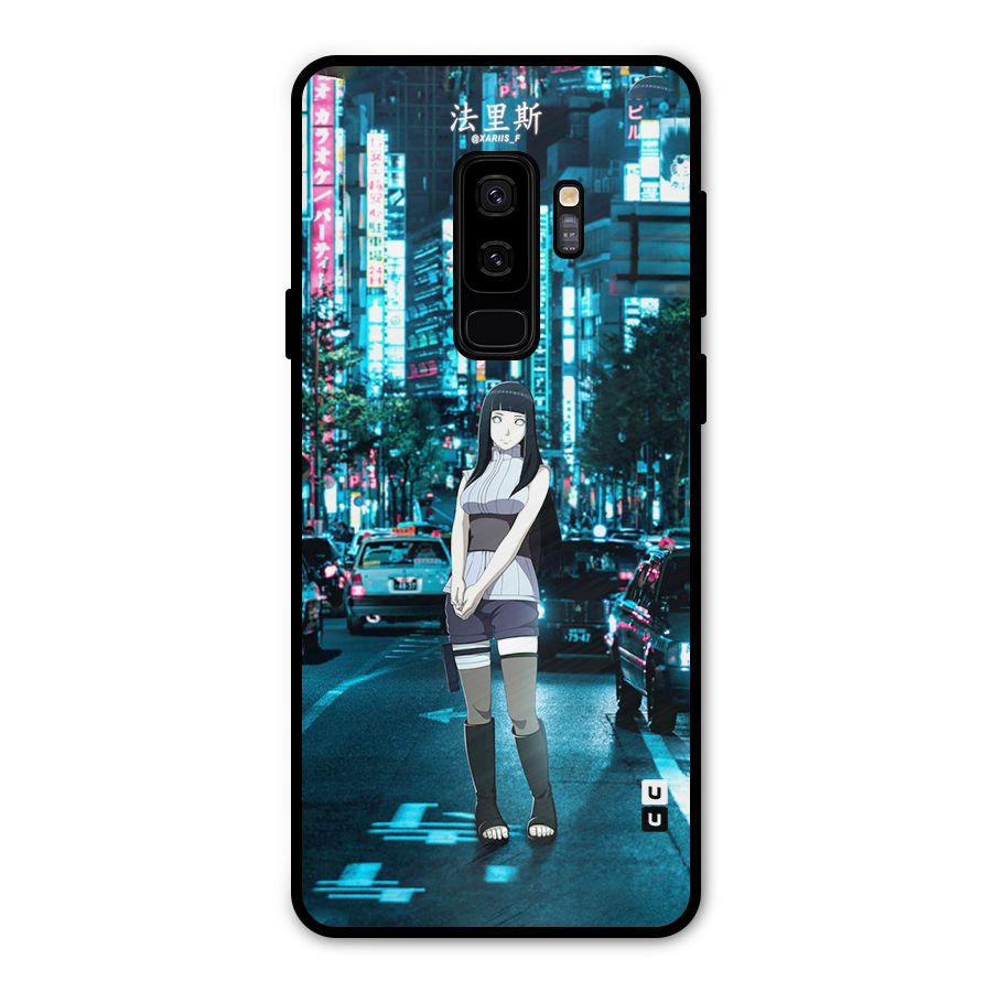 Hinata On Streets Metal Back Case for Galaxy S9 Plus