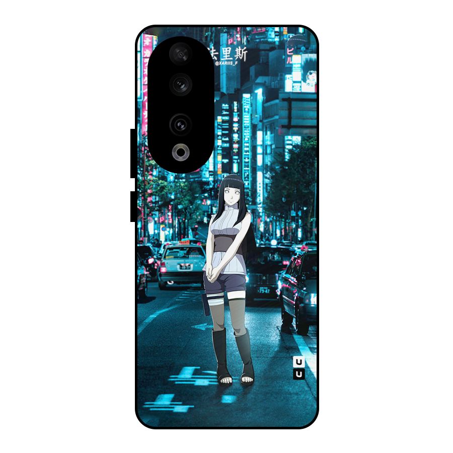 Hinata On Streets Metal Back Case for Honor 90