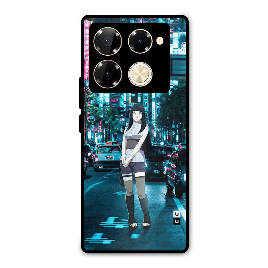 Hinata On Streets Metal Back Case for Infinix Note 40 Pro Plus