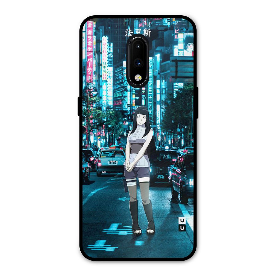 Hinata On Streets Metal Back Case for OnePlus 7