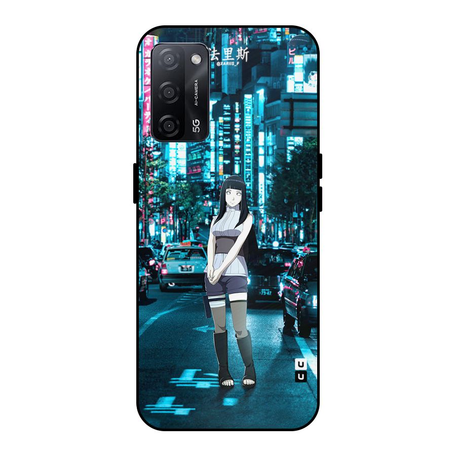 Hinata On Streets Metal Back Case for Oppo A53s 5G
