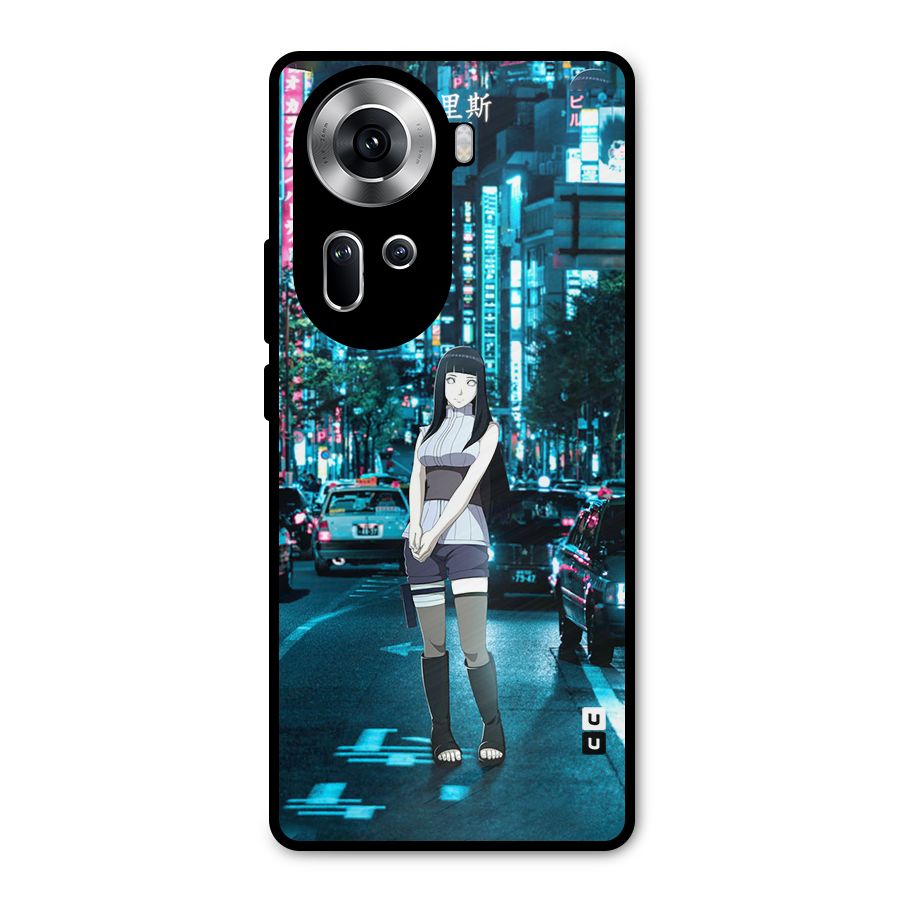 Hinata On Streets Metal Back Case for Oppo Reno11 5G