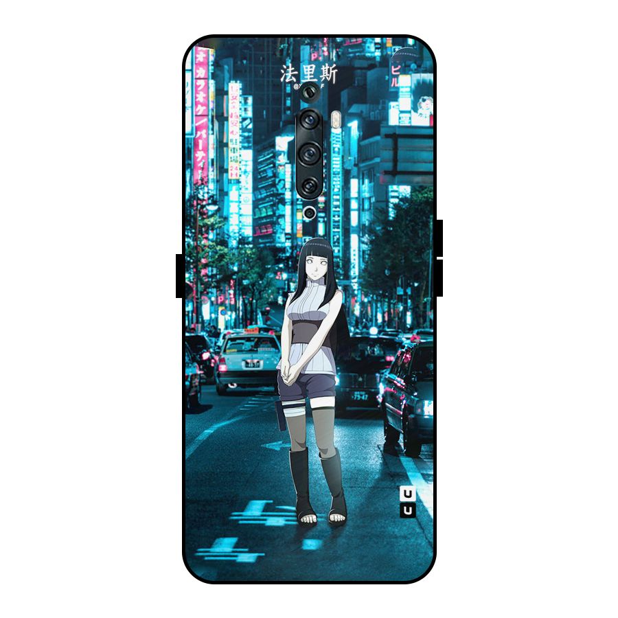 Hinata On Streets Metal Back Case for Oppo Reno2 F
