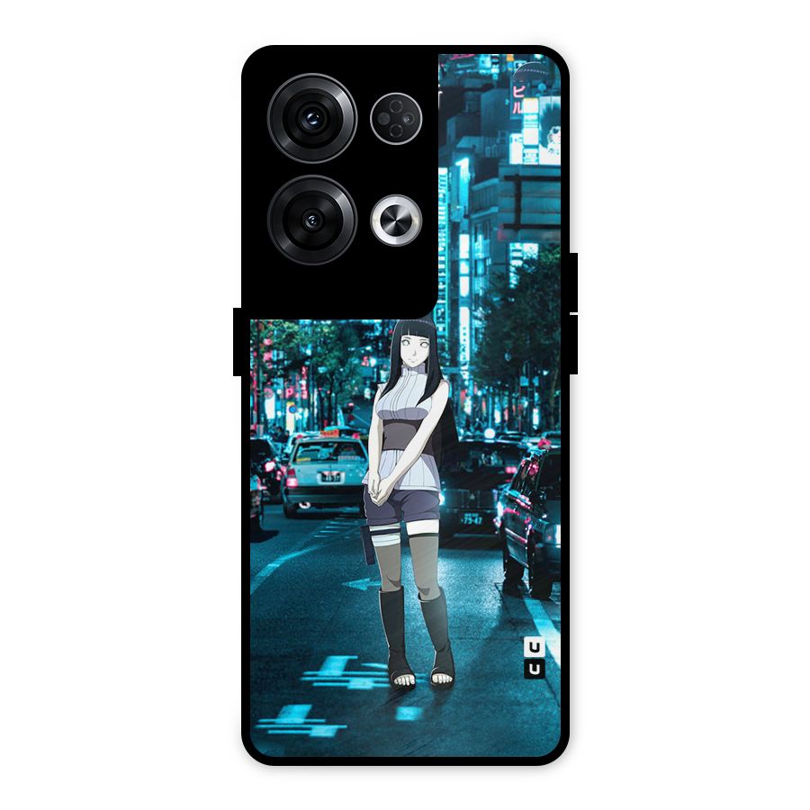 Hinata On Streets Metal Back Case for Oppo Reno8 Pro 5G