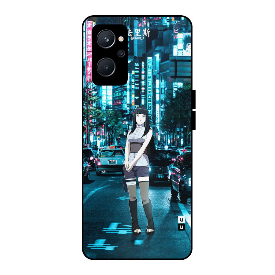 Hinata On Streets Metal Back Case for Realme 9i 5G