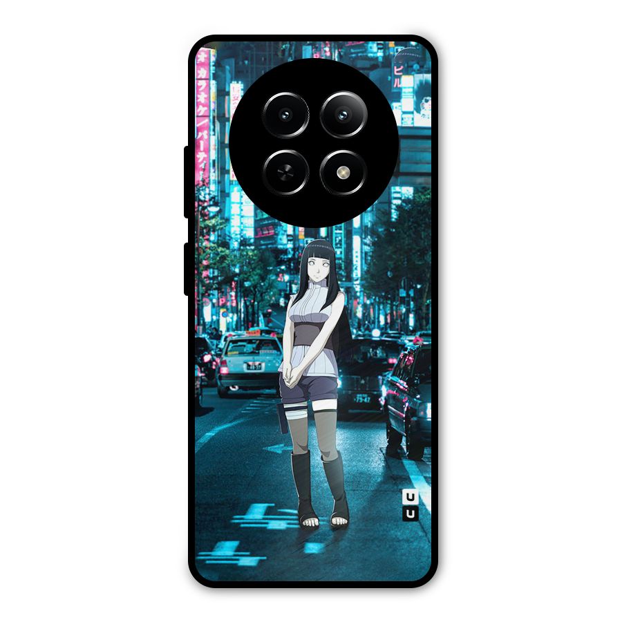 Hinata On Streets Metal Back Case for Realme Narzo 70x 5G