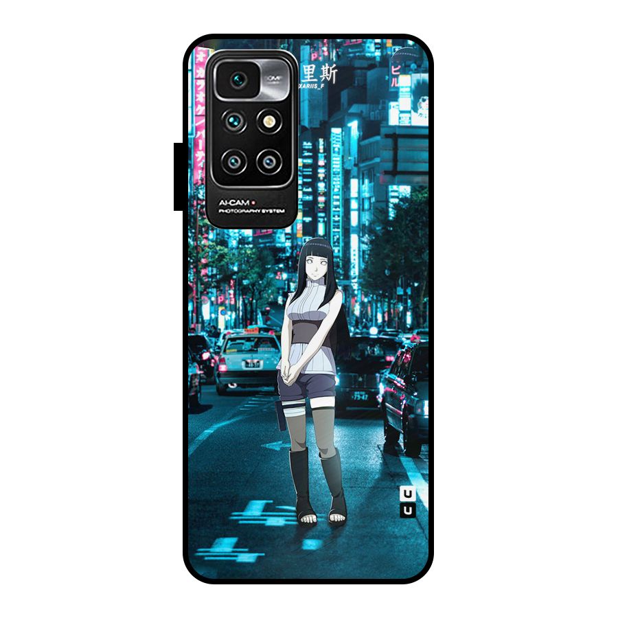 Hinata On Streets Metal Back Case for Redmi 10 Prime