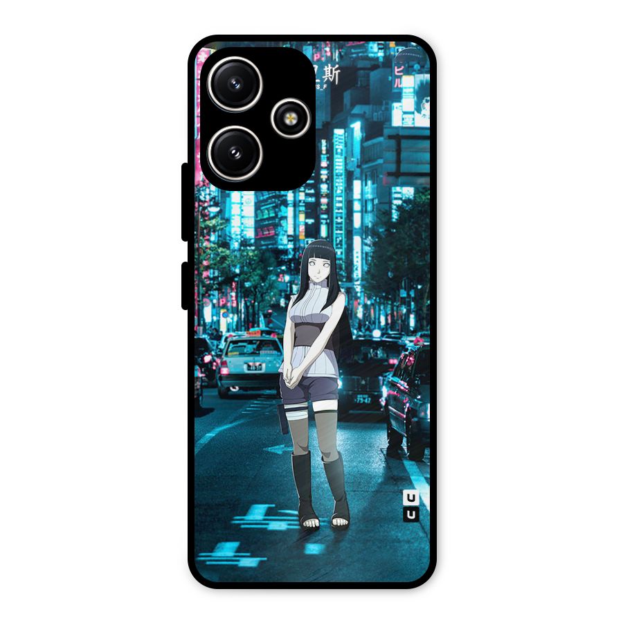 Hinata On Streets Metal Back Case for Redmi 12 5G