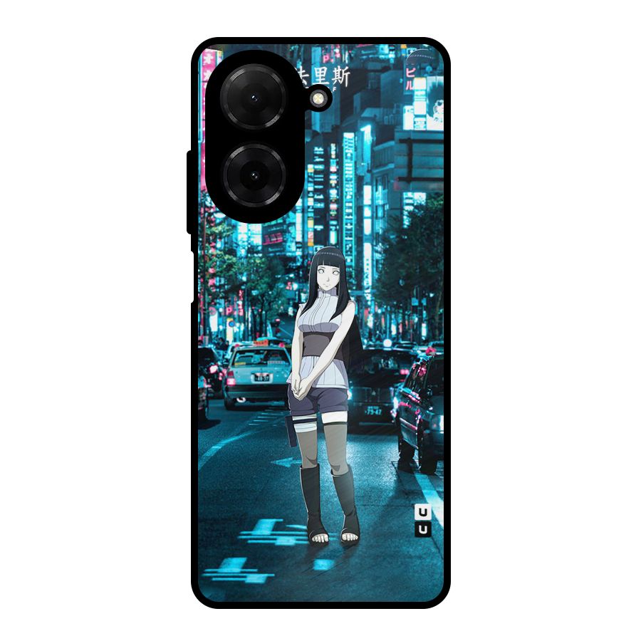 Hinata On Streets Metal Back Case for Redmi A5 4G
