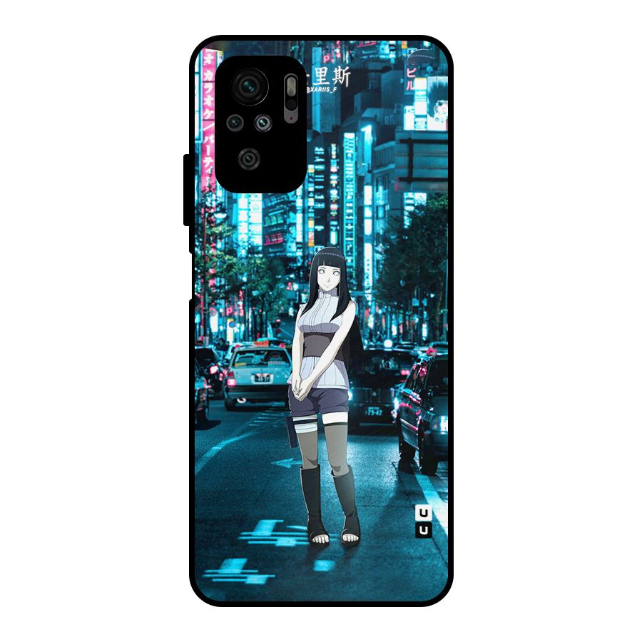 Hinata On Streets Metal Back Case for Redmi Note 11 SE