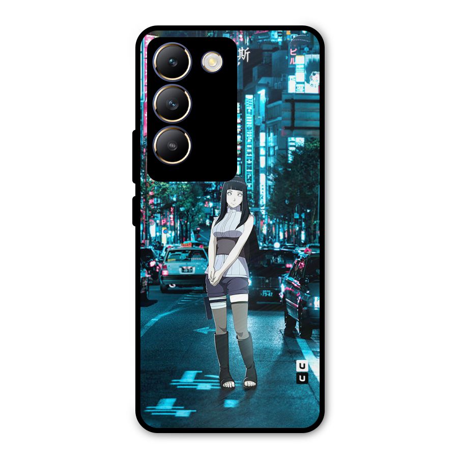 Hinata On Streets Metal Back Case for Vivo T3 5G