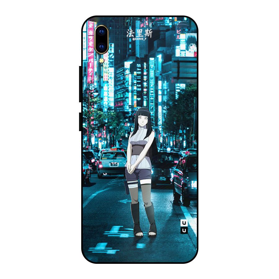 Hinata On Streets Metal Back Case for Vivo V11 Pro