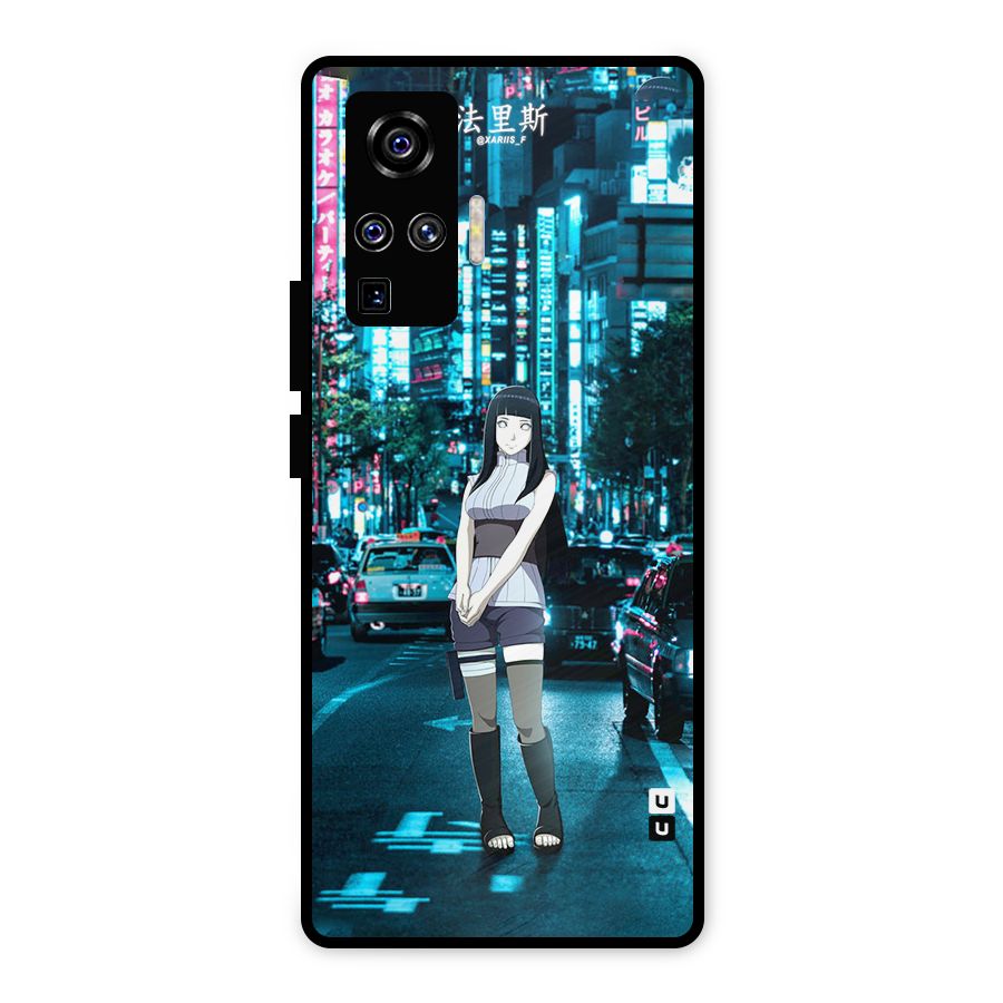 Hinata On Streets Metal Back Case for Vivo X50 Pro