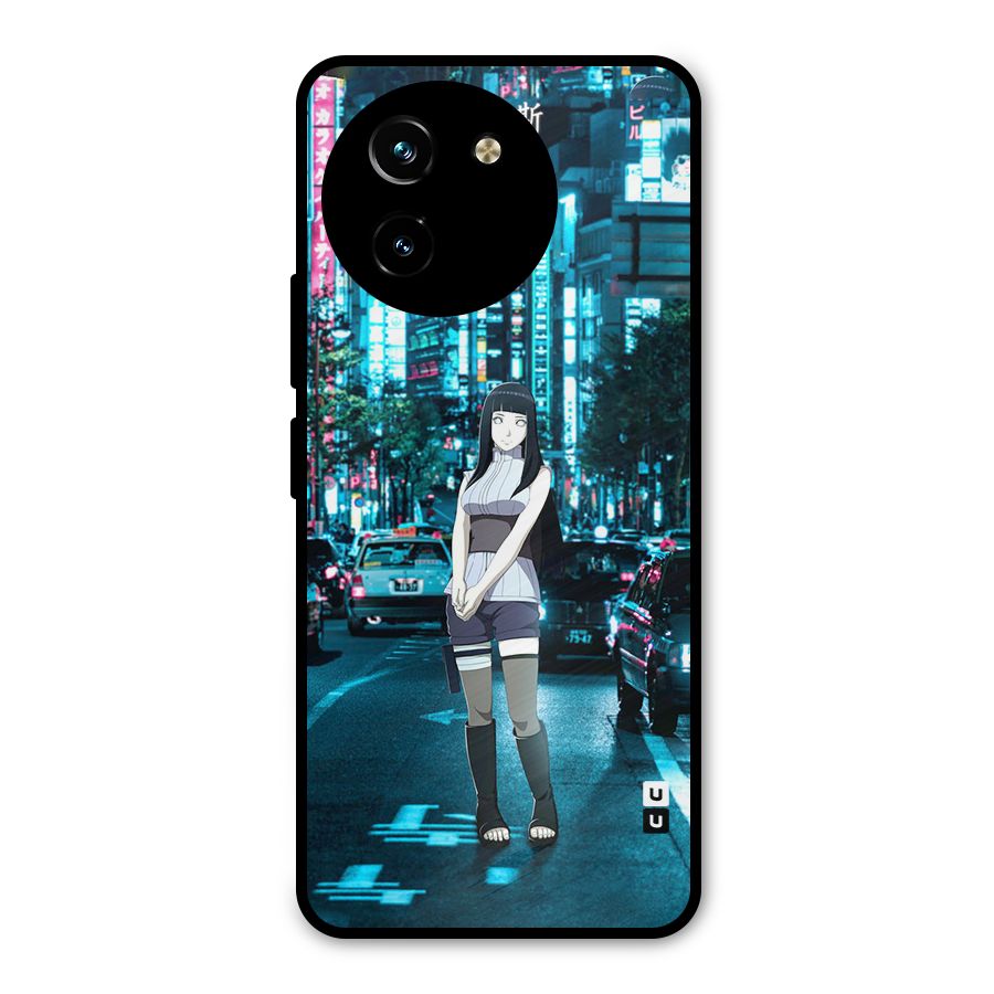 Hinata On Streets Metal Back Case for Vivo Y200i