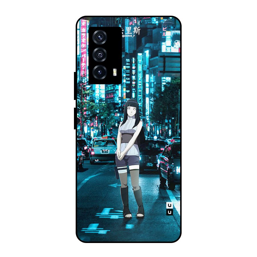 Hinata On Streets Metal Back Case for iQOO Z5