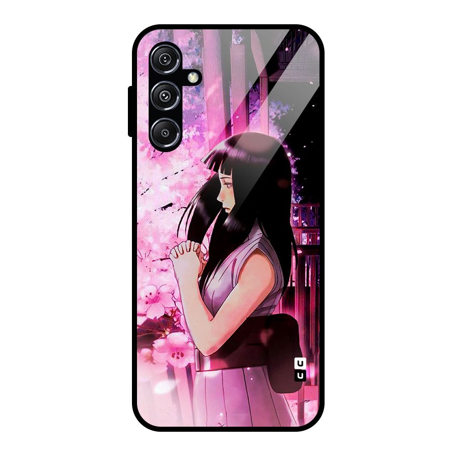 Hinata Preys Glass Back Case for Galaxy M34 5G