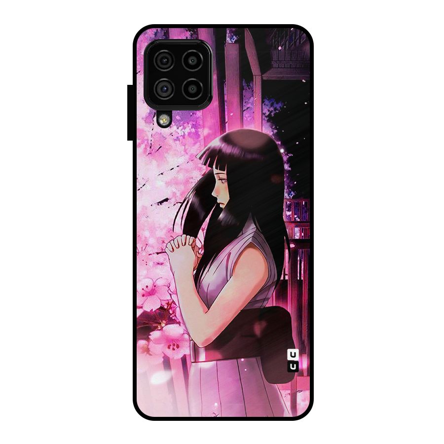 Hinata Preys Metal Back Case for Galaxy A22 4G