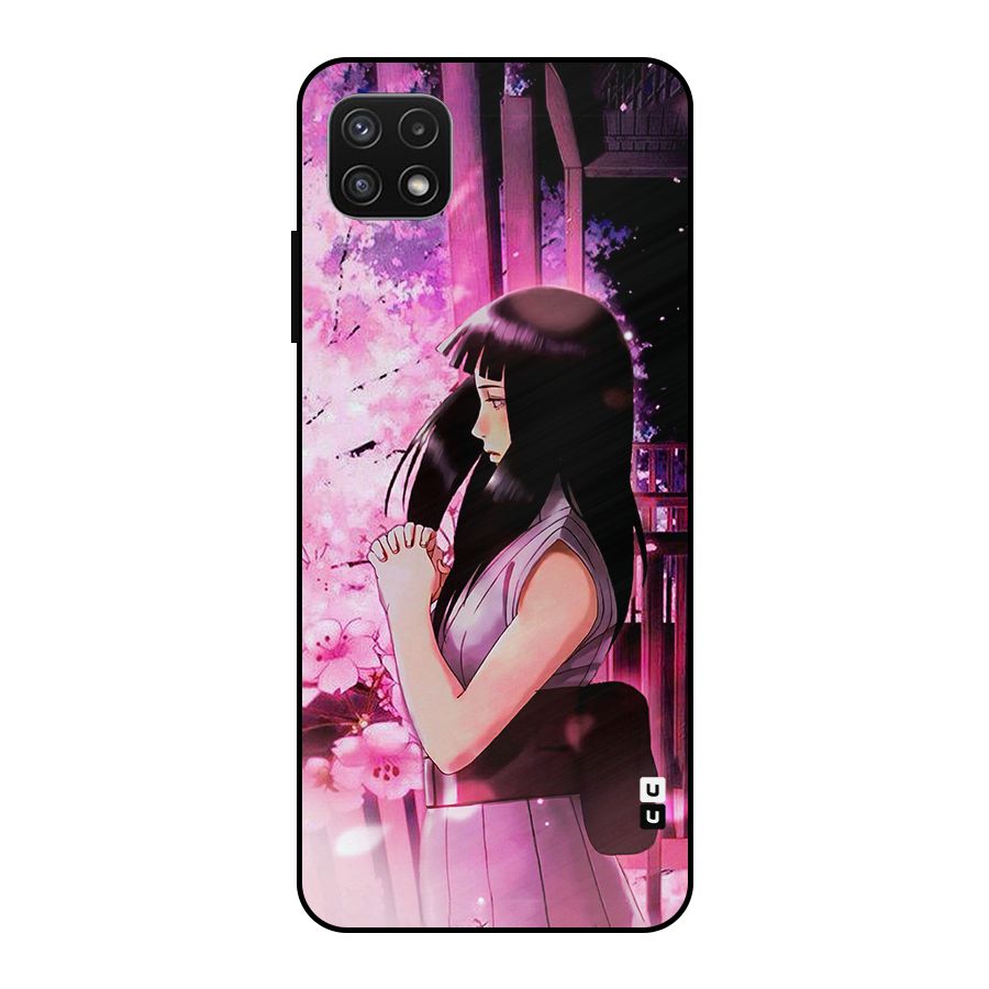 Hinata Preys Metal Back Case for Galaxy A22 5G